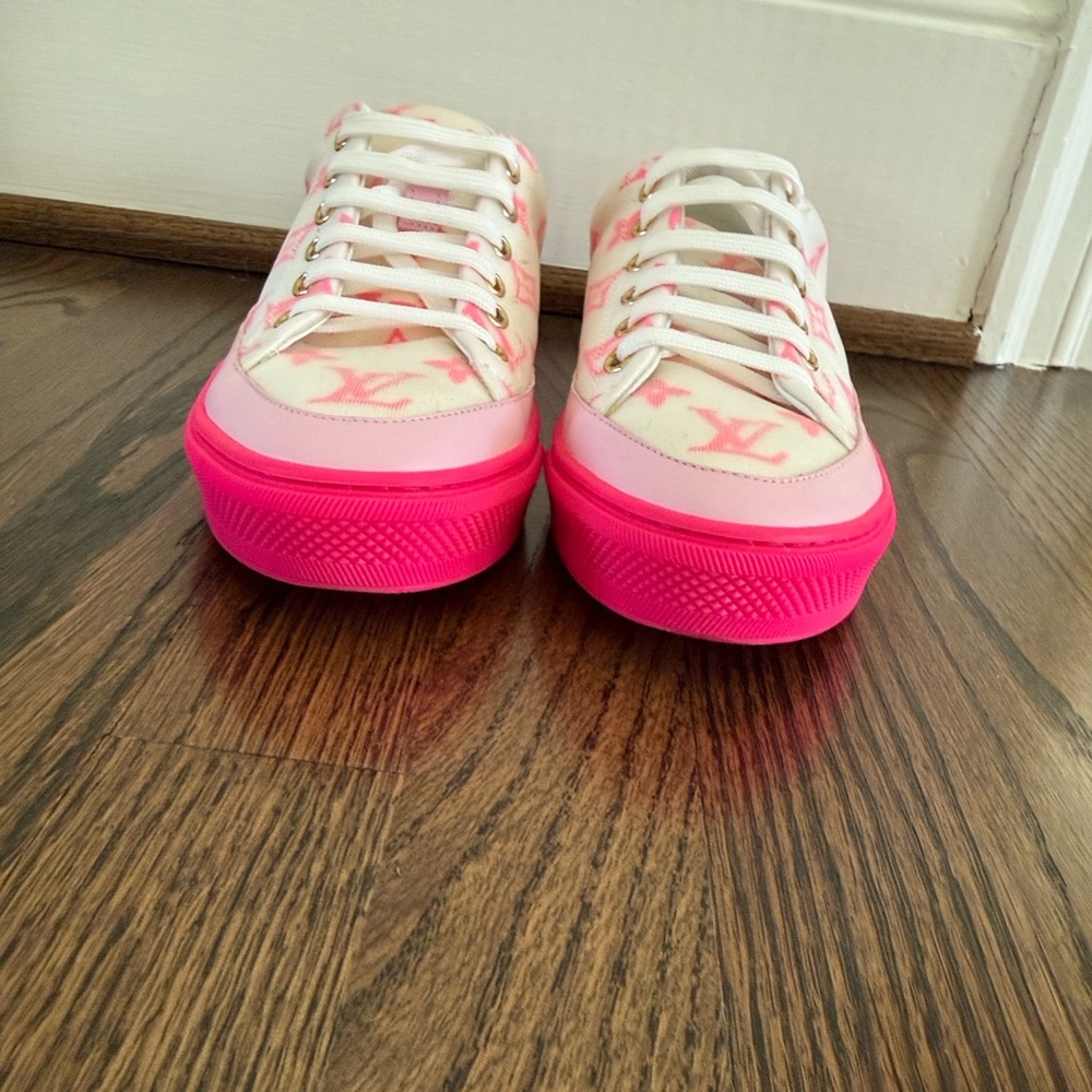 Louis Vuitton Stellar leather trainers - Picture 10 of 11